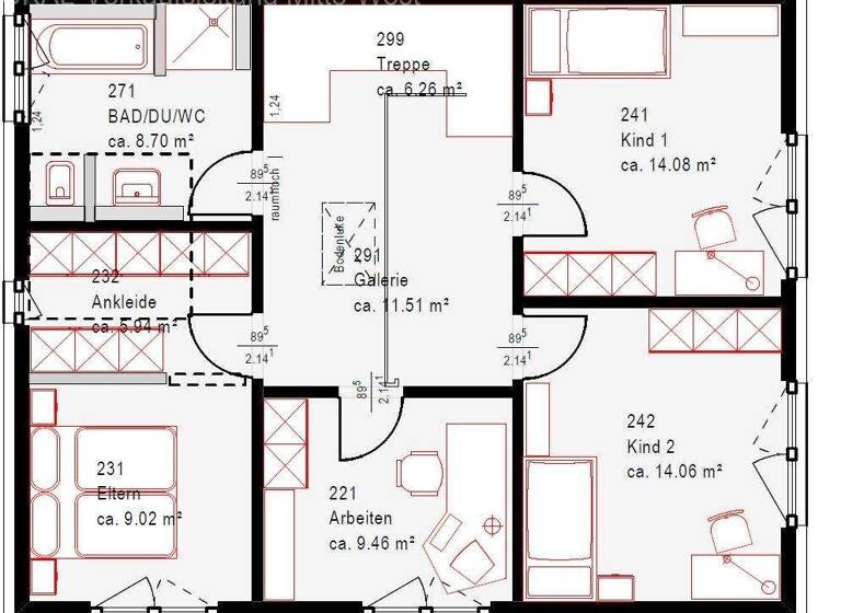 Doppelhaushälfte zum Kauf 821.900 € 6 Zimmer 155 m² 340 m² Grundstück Nußloch 69226