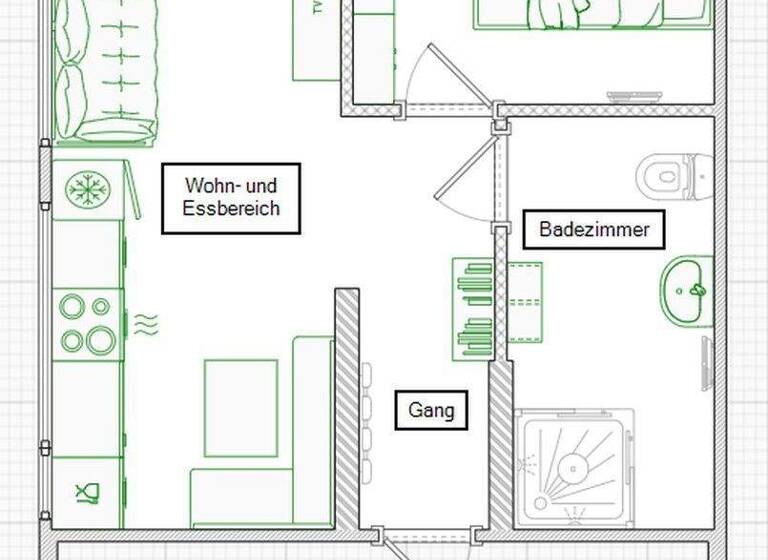 Wohnung zur Miete 475 € 2 Zimmer 40 m² 1. Geschoss frei ab 01.04.2026 Dornbirn 6850