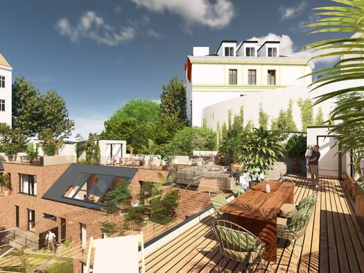 Terrassenwohnung zum Kauf - Erstbezug 1.100.000 € 3 Zimmer 101,6 m² 1. Geschoss Wien 1050