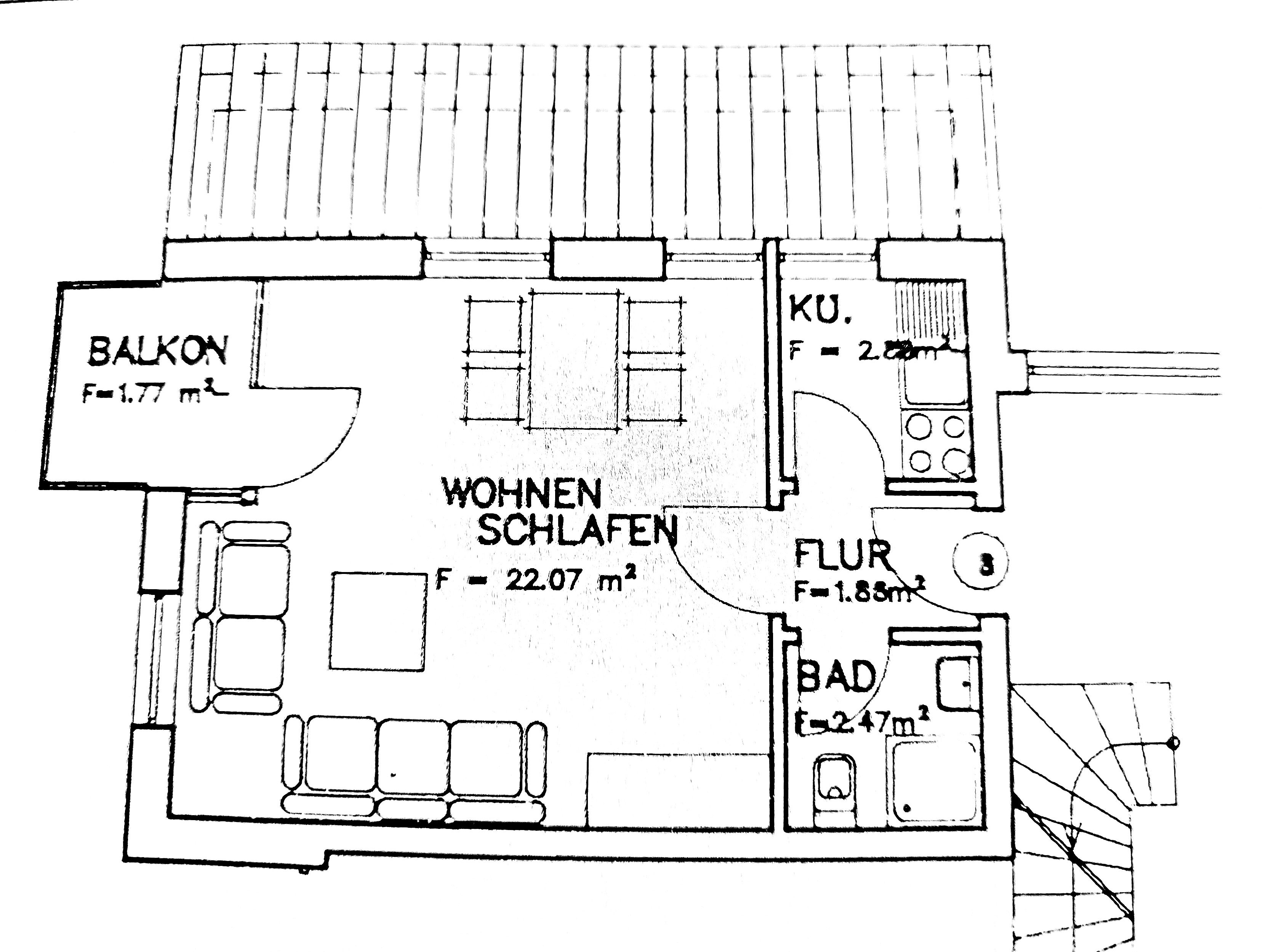 Wohnung zur Miete 298 € 1 Zimmer 35 m²<br/>Wohnfläche 2.<br/>Geschoss ab sofort<br/>Verfügbarkeit Talblick17 Kesselsdorf Wilsdruff 01723