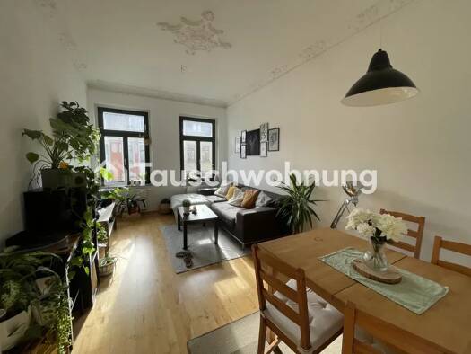 Wohnung zur Miete Tauschwohnung 650 € 3 Zimmer 75 m² 3. Geschoss Neustadt-Neuschönefeld Leipzig 04317