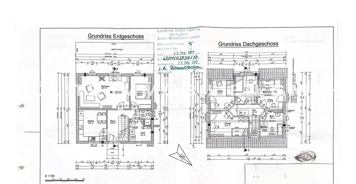 Einfamilienhaus zum Kauf 599.000 € 6 Zimmer 131,7 m²<br/>Wohnfläche 525 m²<br/>Grundstück Blankenfelde Mahlow 15831