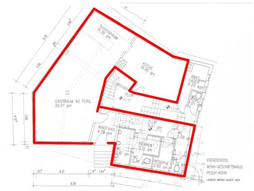 Bürofläche zur Miete 640 € 87 m² Bürofläche Laubach 35321
