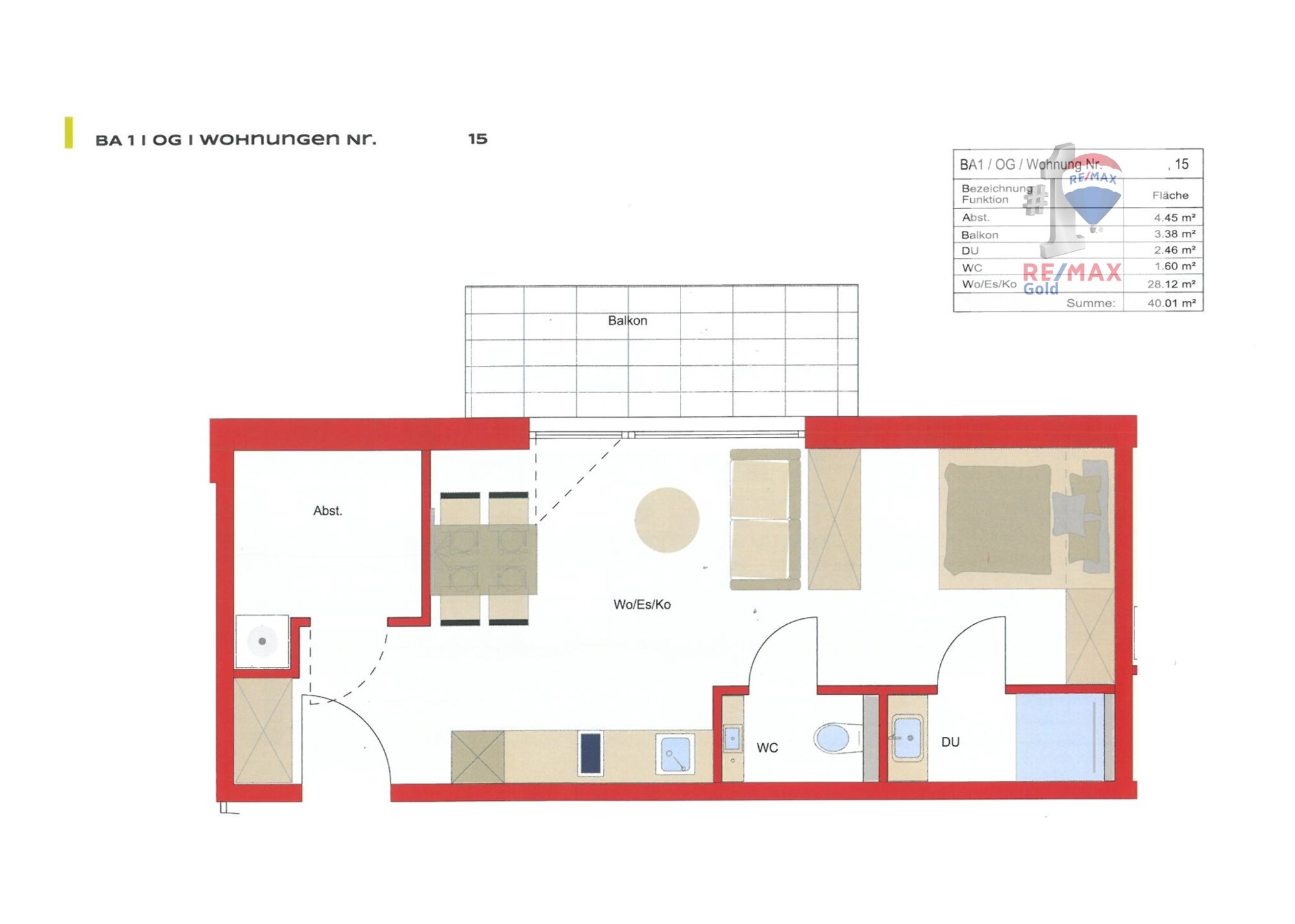 Wohnung zum Kauf provisionsfrei als Kapitalanlage geeignet 222.000 € 1,5 Zimmer 40 m²<br/>Wohnfläche Altenmünster - östlich I Crailsheim 74564