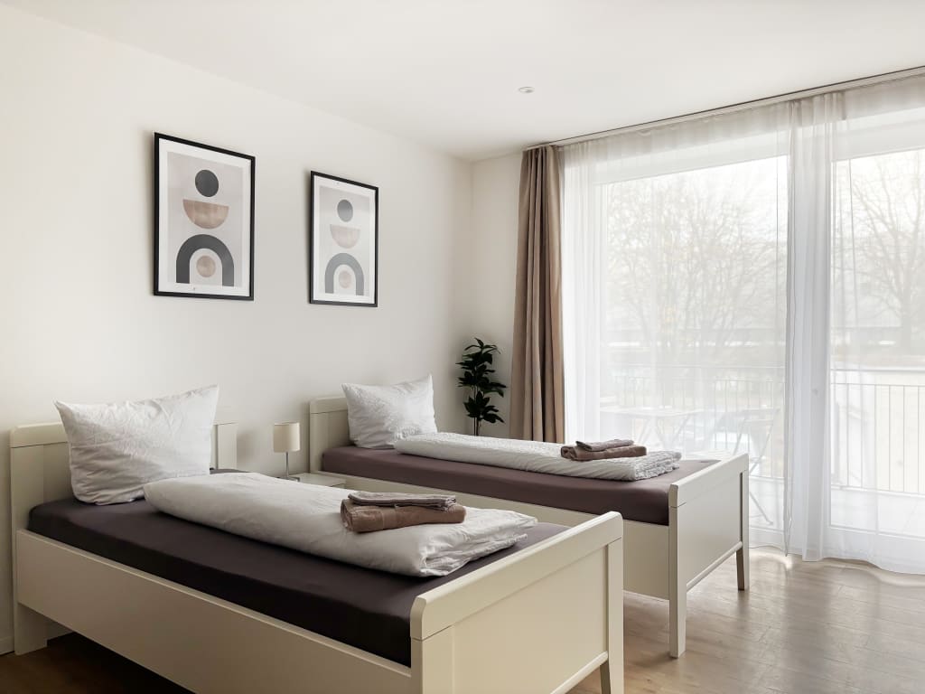 Wohnung zur Miete Wohnen auf Zeit 2.519 € 2 Zimmer 55 m²<br/>Wohnfläche ab sofort<br/>Verfügbarkeit Rolandstraße Nordmarkt - Südost Dortmund 44145