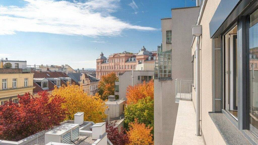 Wohnung zur Miete 1.298 € 2 Zimmer 58,4 m² 5. Geschoss Gumpendorfer Straße Wien 1060