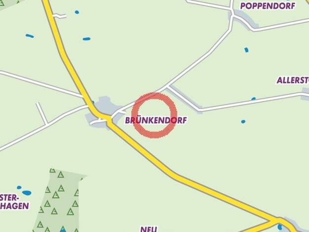 Freizeitgrundstück zum Kauf 25.000 € 2.891 m² Grundstück Brünkendorf Marlow 18337