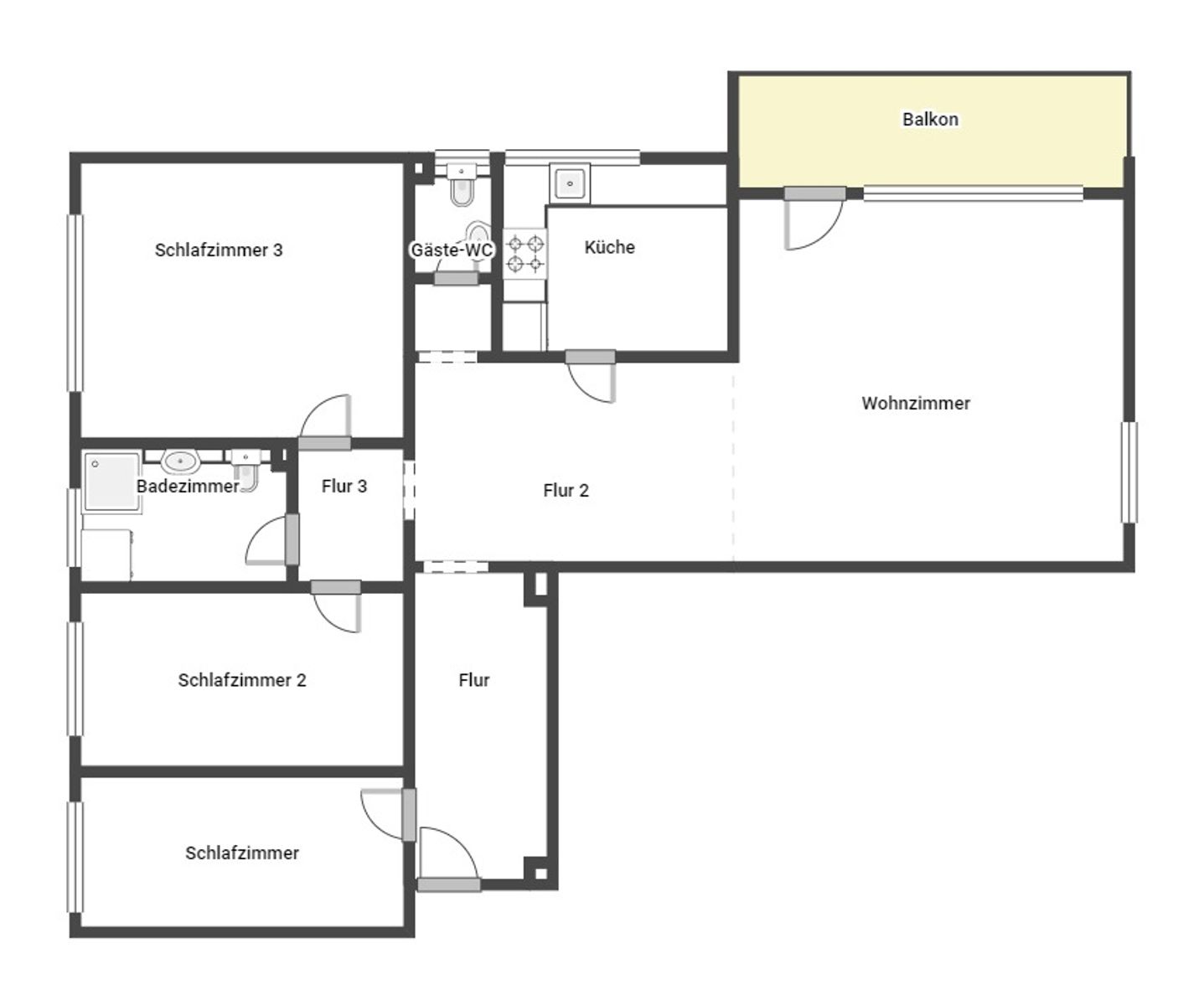 Immobilie zum Kauf provisionsfrei als Kapitalanlage geeignet 220.000 € 4 Zimmer 87,7 m²<br/>Fläche Berenbostel - Nord Garbsen 30827