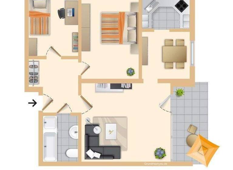 Wohnung zum Kauf provisionsfrei 359.000 € 3 Zimmer 72 m² 1. Geschoss Timmendorfer Strand 23669