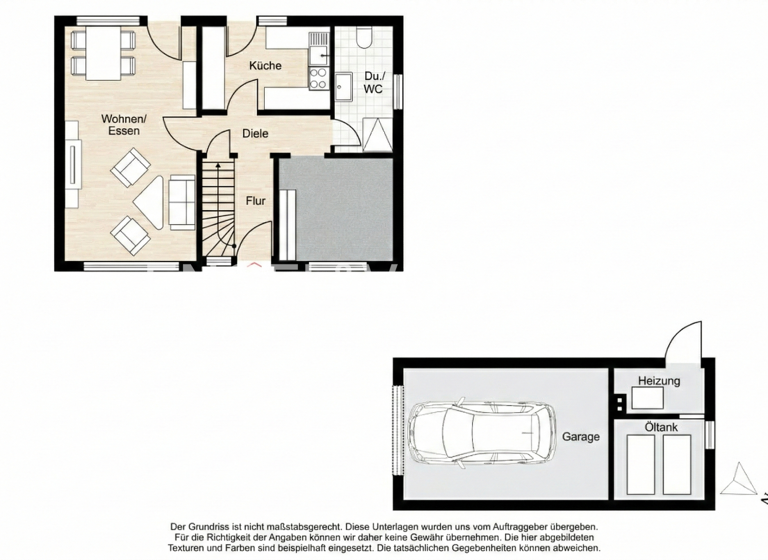Einfamilienhaus zum Kauf 138.000 € 3 Zimmer 76 m² 1.597 m² Grundstück Westen Dörverden 27313