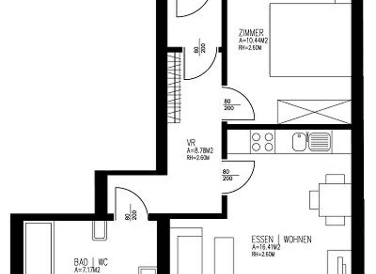 Wohnung zum Kauf 160.000 € 2 Zimmer 43 m² Gleisdorf 8200