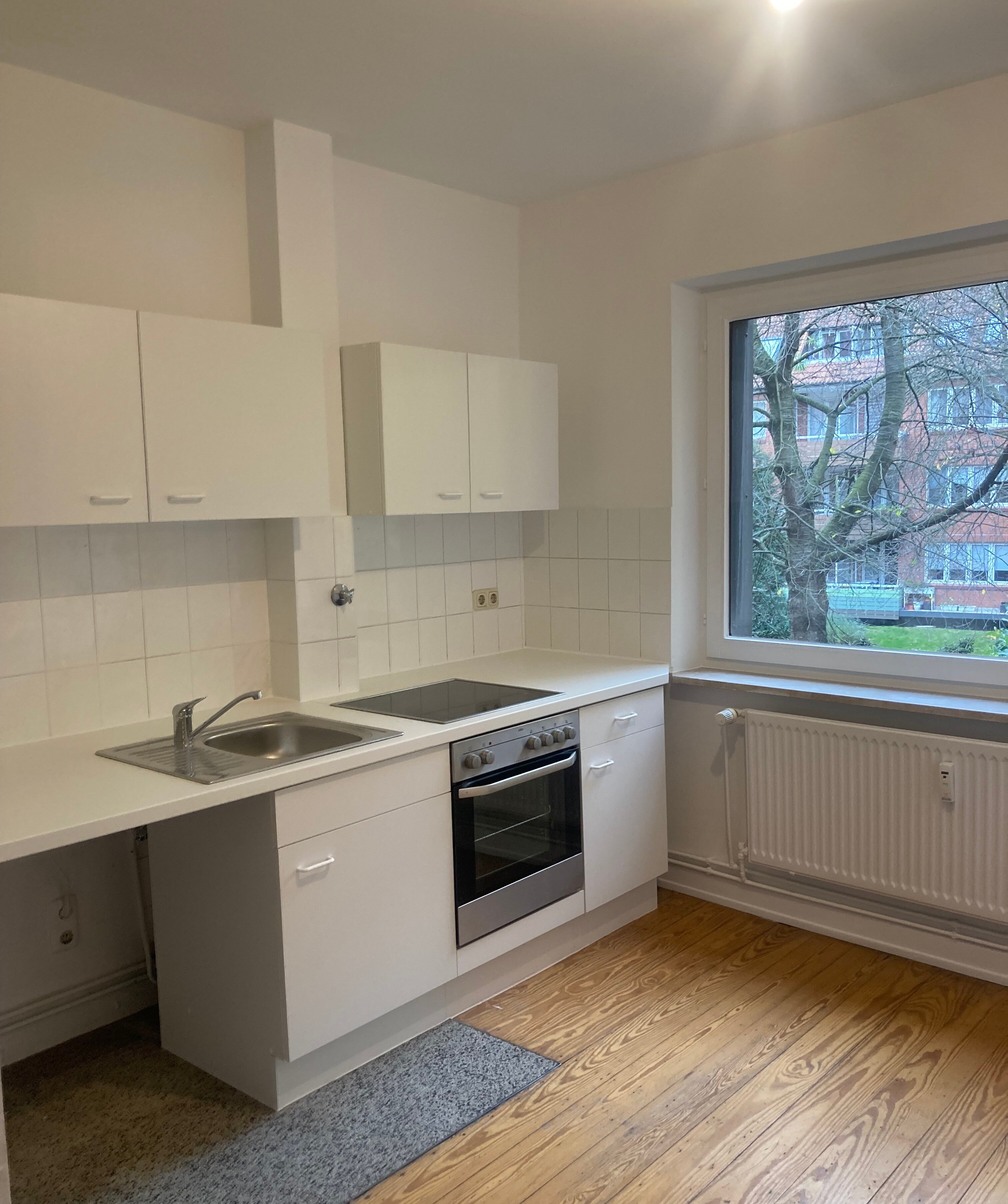 Wohnung zur Miete 718 € 2 Zimmer 55,2 m²<br/>Wohnfläche 1.<br/>Geschoss Vogelhüttendeich 23, 1. OG links Wilhelmsburg Hamburg 21107