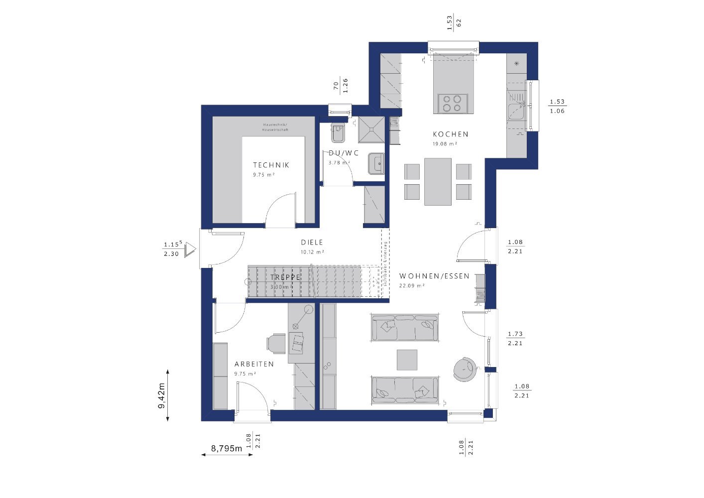 Einfamilienhaus zum Kauf 503.271 € 4 Zimmer 138 m²<br/>Wohnfläche 665 m²<br/>Grundstück Nicolaiplatz Magdeburg 39124