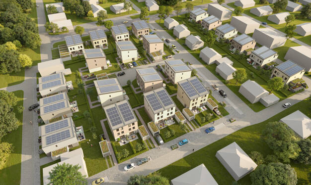 Doppelhaushälfte zur Miete - Erstbezug 1.927 € 5,5 Zimmer 146 m² 180 m² Grundstück Biblis Biblis 68647