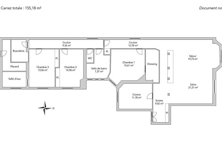 Wohnung zum Kauf 3.000.000 € 6 Zimmer 155,2 m² 5. Geschoss Odéon Paris 6ème 75006