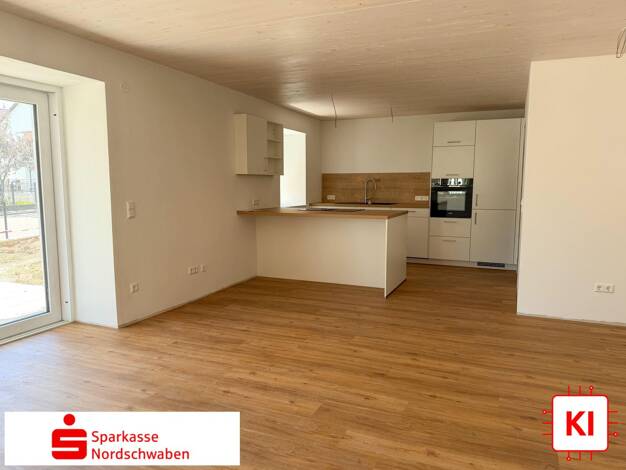 Wohnung zur Miete 1.100 € 3 Zimmer 91,9 m² frei ab sofort Baldingen Nördlingen 86720