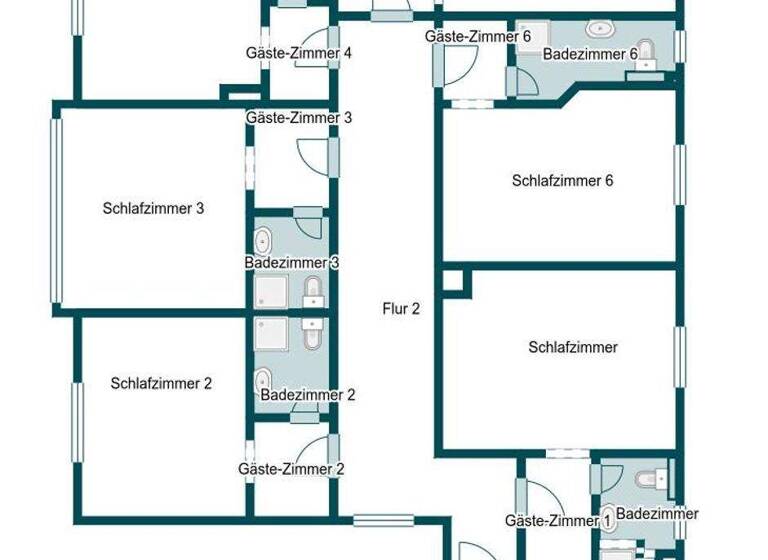 Mehrfamilienhaus zum Kauf 279.000 € 18 Zimmer 600,2 m² 1.454,2 m² Grundstück Osterode Osterode am Harz 37520