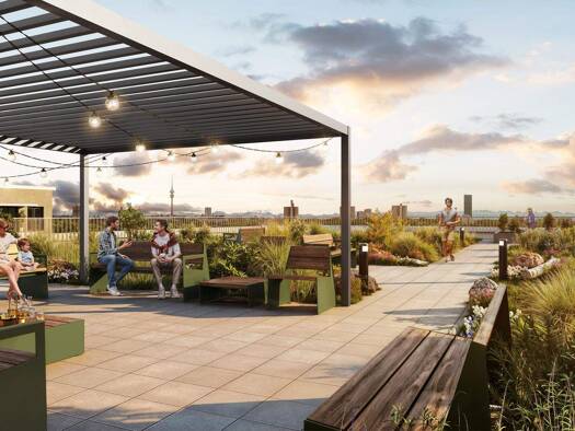 Wohnung zum Kauf - Neubau provisionsfrei 799.900 € 3 Zimmer 79,1 m² 3. Geschoss Lerchenauer Straße Ecke Georg-Zech-Allee 280 Feldmoching-Hasenbergl München 80995