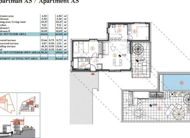 Wohnung zum Kauf 687.360 € 3 Zimmer 124 m² 3. Geschoss Primosten