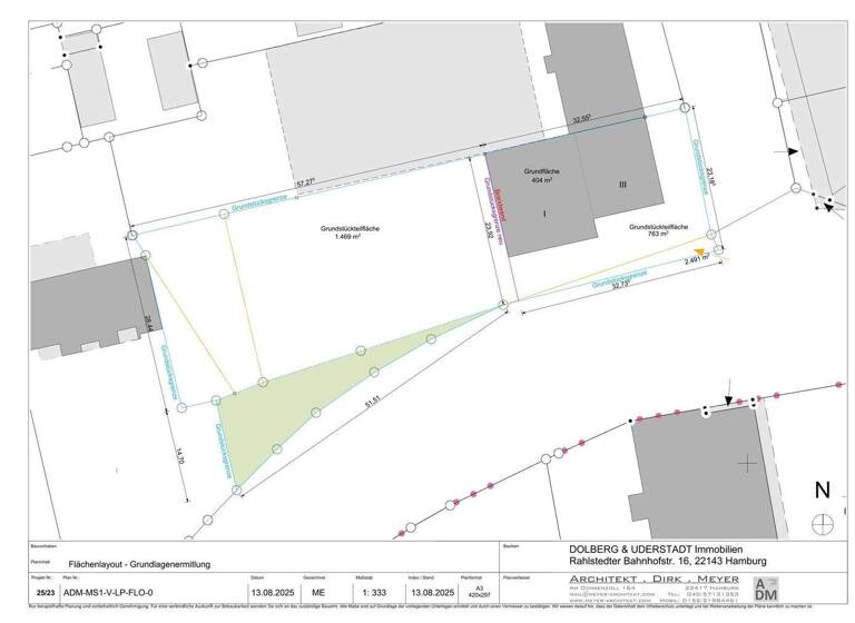 Grundstück zum Kauf 3.975.000 € 2.447 m² Grundstück Glinde 21509