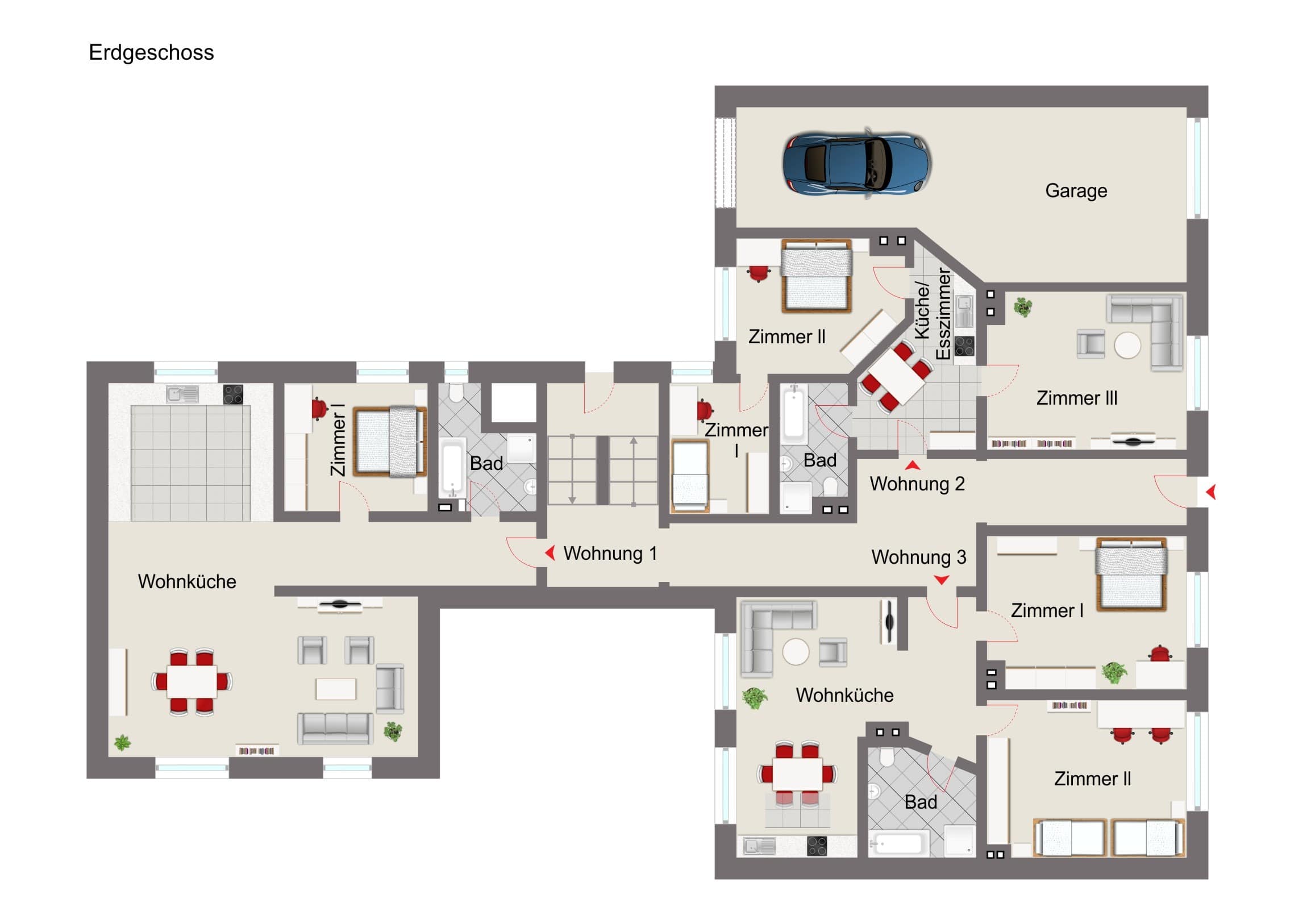 Mehrfamilienhaus zum Kauf als Kapitalanlage geeignet 898.000 € 370 m²<br/>Wohnfläche 501 m²<br/>Grundstück Nordstadt Hannover 30167