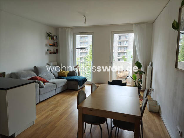 Studio zur Miete Tauschwohnung 1.596 € 4 Zimmer 84 m² 2. Geschoss Kreuzberg Berlin 10969