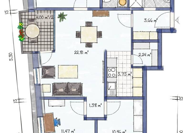 WG-Zimmer zum Kauf - Erstbezug 265.000 € 3 Zimmer 84 m² frei ab 01.11.2026 Schwangasse 6 Ilmenau 98693