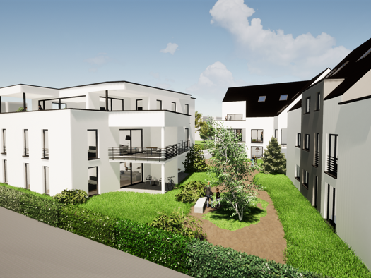 Terrassenwohnung zur Miete 1.050 € 3 Zimmer 73 m² Geschoss 1/3 frei ab 01.10.2025 Weilheim Weilheim an der Teck 73235