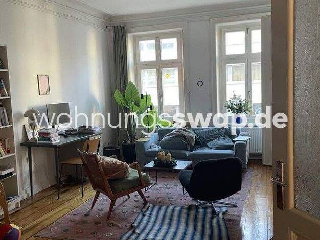 Studio zur Miete Tauschwohnung 1.300 € 3 Zimmer 88 m² 2. Geschoss St. Georg Hamburg 20099