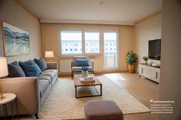 Wohnung zur Miete 410 € 3 Zimmer 64,6 m² 4. Geschoss Georg-Dreke-Ring 9 Prenzlau Prenzlau 17291