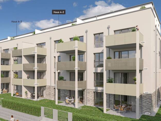 Terrassenwohnung zum Kauf - Neubau provisionsfrei 424.900 € 2 Zimmer 65 m² EG Am Wasserwerkswald 2 Hattersheim 65795