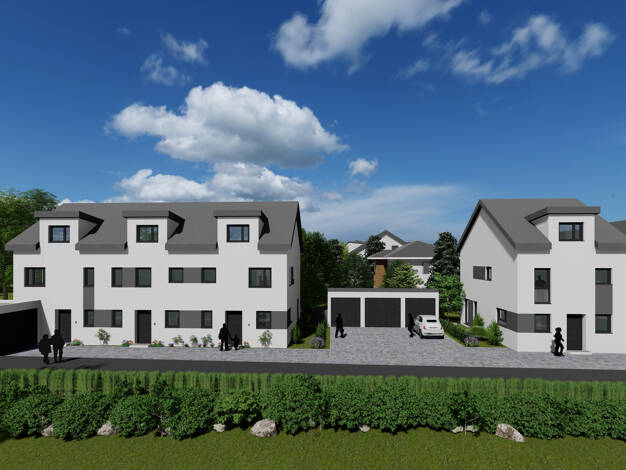 Reihenendhaus zum Kauf - Erstbezug 399.600 € 3,5 Zimmer 101,8 m² 127 m² Grundstück Biebesheim am Rhein 64584