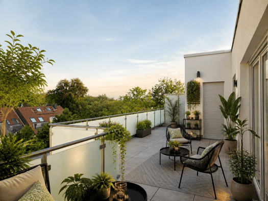 Penthouse zur Miete - Erstbezug 2.725 € 4,5 Zimmer 145 m² Geschoss 3/3 frei ab 01.11.2026 Weidenbruch 31 Bredeney Essen 45133