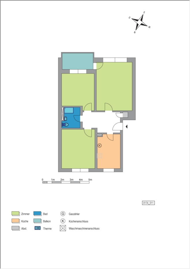 Wohnung zur Miete 606 € 3 Zimmer 71,3 m²<br/>Wohnfläche 2.<br/>Geschoss ab sofort<br/>Verfügbarkeit Davenstedt Hannover 30455