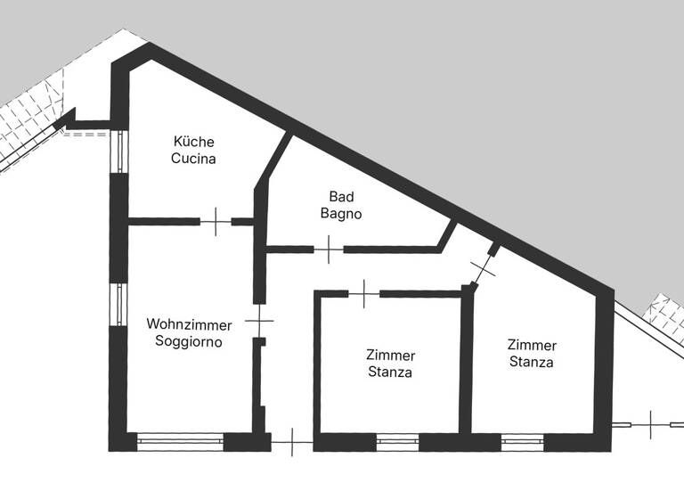 Mehrfamilienhaus zum Kauf 350.000 € 15 Zimmer 225,9 m² Untere Kirchstraße 1 Brixen 39040