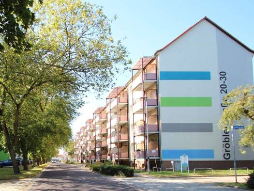 Wohnung zur Miete 419 € 3 Zimmer 59,9 m² 3. Geschoss frei ab sofort Gröblerstraße 20 Genthin 39307