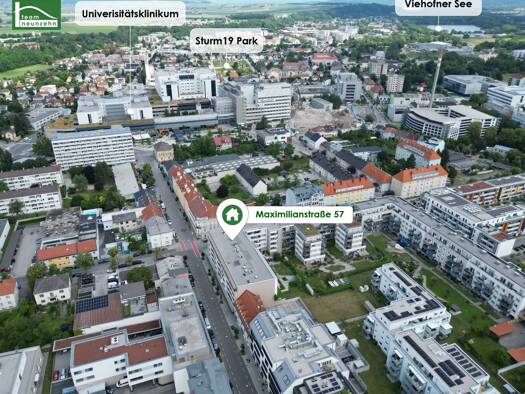 Wohnung zur Miete 564 € 2 Zimmer 45,7 m² 2. Geschoss frei ab 01.10.2026 Kremser Landstraße 24 St. Pölten St. Pölten 3100