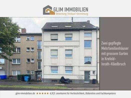 Mehrfamilienhaus zum Kauf 788.000 € 21 Zimmer 490 m² 619 m² Grundstück Inrath/Kliedbruch Krefeld 47803