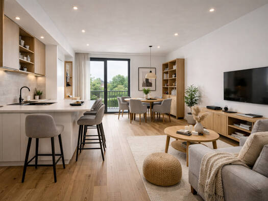 Wohnung zum Kauf - Erstbezug 440.000 € 3 Zimmer 41 m² 3. Geschoss Schöneberg Berlin 10783