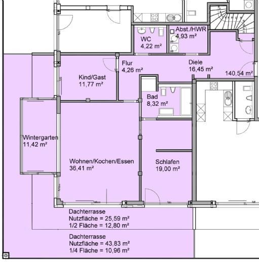 Wohnung zur Miete 1.400 € 3 Zimmer 140,5 m²<br/>Wohnfläche 3.<br/>Geschoss 01.04.2025<br/>Verfügbarkeit Innstraße 3a Töging Töging a.Inn 84513