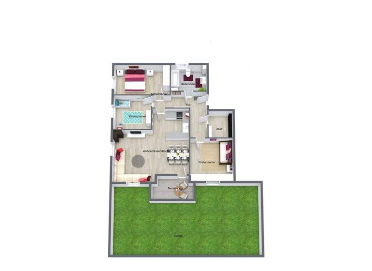 Wohnung zum Kauf 309.000 € 4 Zimmer 96,2 m² EG Rain 94369