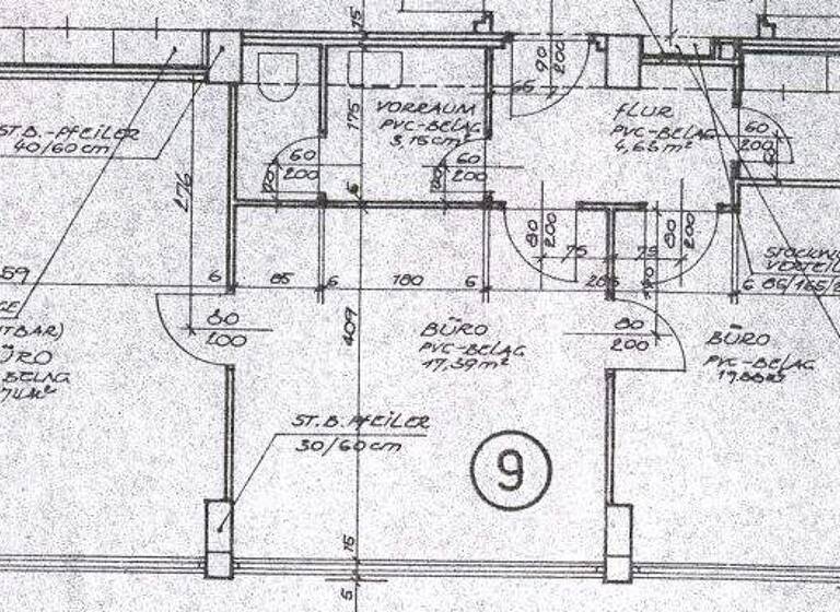Bürofläche zur Miete 7,50 € 3 Zimmer 76,4 m² Bürofläche Innere Stadt Villach 9500