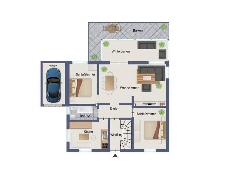 Mehrfamilienhaus zum Kauf 520.000 € 9 Zimmer 290 m² 1.148 m² Grundstück Lütter Eichenzell 36124