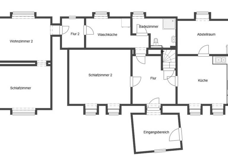 Sonstiges zum Kauf als Kapitalanlage geeignet 180.000 € 4 Zimmer 100 m² 2.949,2 m² Grundstück Merbitz Wettin-Löbejün 06193