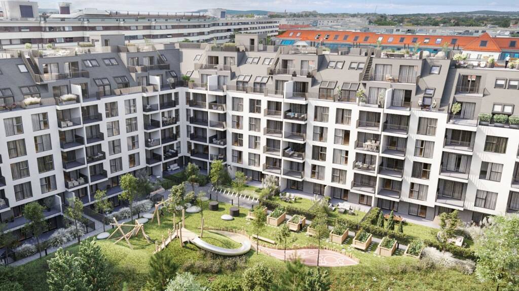 Wohnung zum Kauf - Erstbezug 339.400 € 2 Zimmer 50,5 m² 3. Geschoss Roseggergasse 2-8 Wien 1160