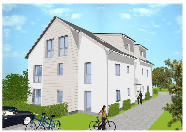 Wohnung zum Kauf - Neubau provisionsfrei 384.500 € 3 Zimmer 82 m² 1. Geschoss St.-Georg-Straße 33 Hördt 76771