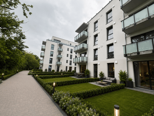 Terrassenwohnung zur Miete 1.418 € 2 Zimmer 77,5 m² frei ab 01.09.2026 Südstadt Rostock 18059