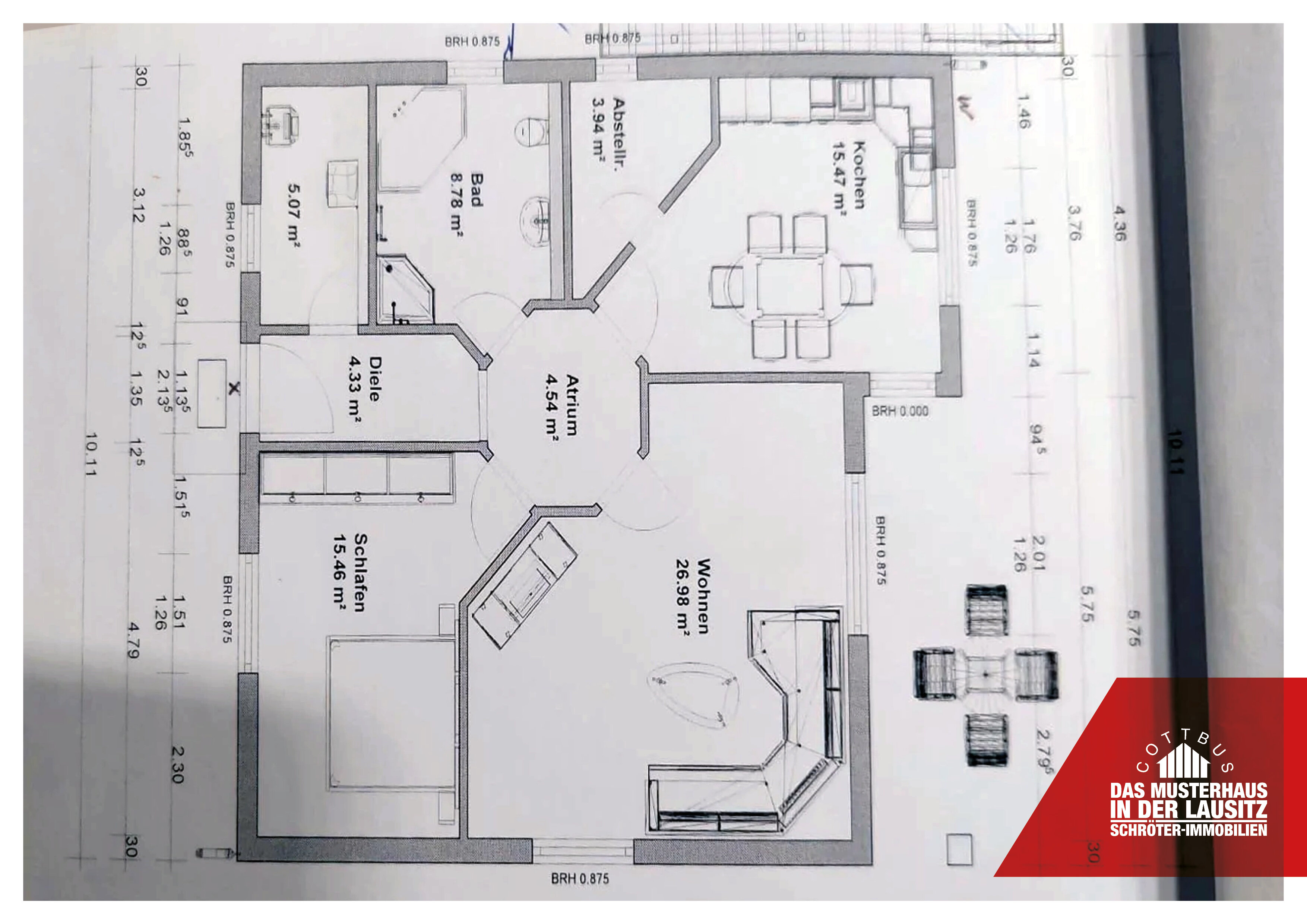 Bungalow zum Kauf 220.000 € 2,5 Zimmer 90 m²<br/>Wohnfläche 507 m²<br/>Grundstück Schorbus Drebkau 03116