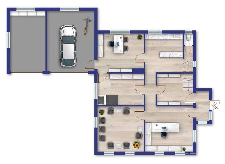 Bürofläche zur Miete 650 € 112 m² Bürofläche Fehrenbach 98666