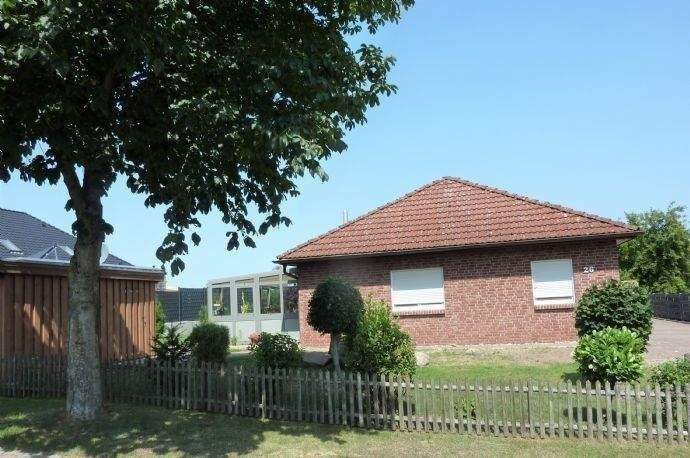 Immobilie in Thomasburg - Barrierefreier Bungalow mit Wintergarten und Kaminofen - Bild 1